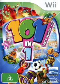 101-in-1 Party Megamix PAL Wii PAL box art